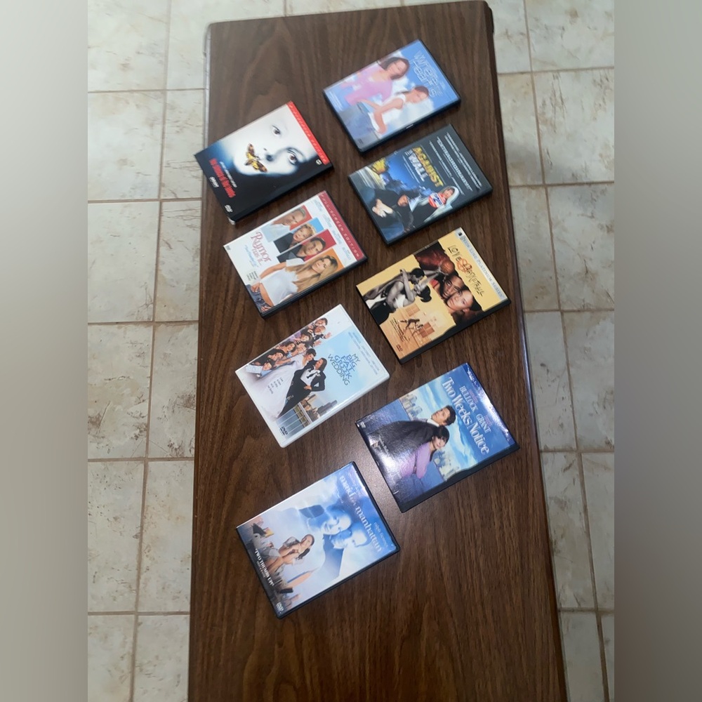 Bundle of 8 DVD Movie Collection
